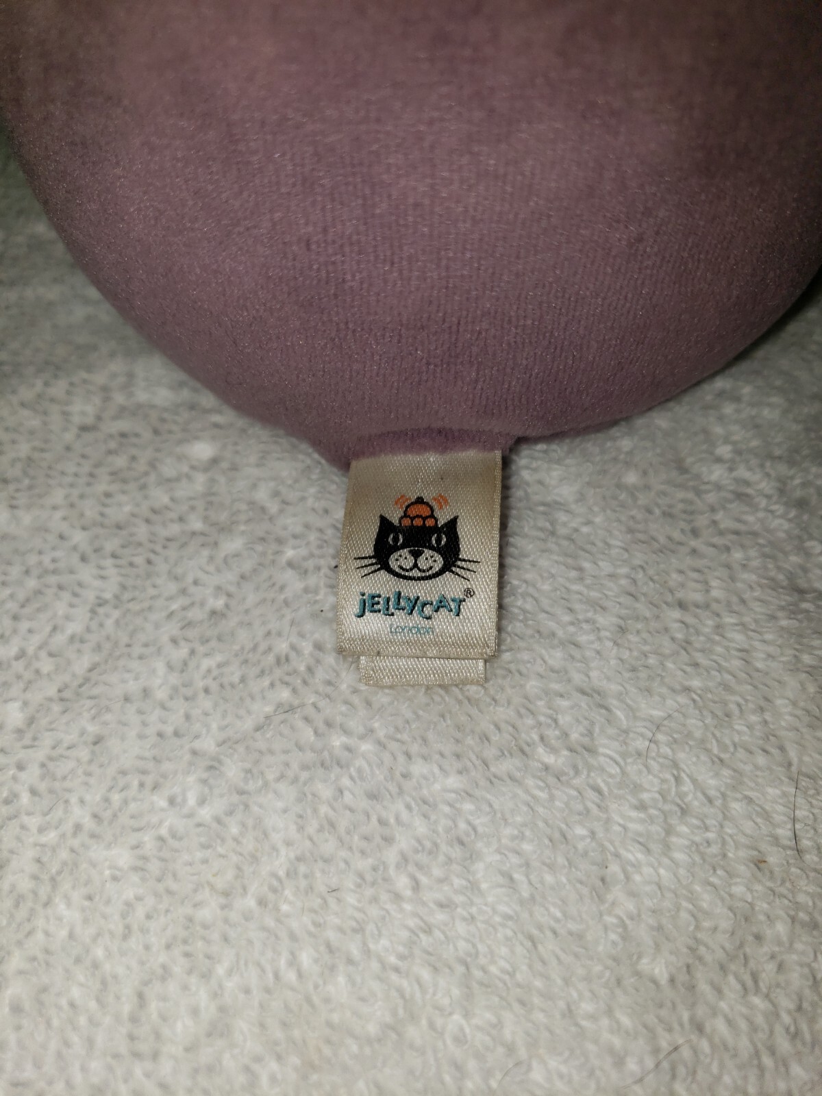 Jellycat Vivacious Aubergine Eggplant Purple Vegetable Plush Doll