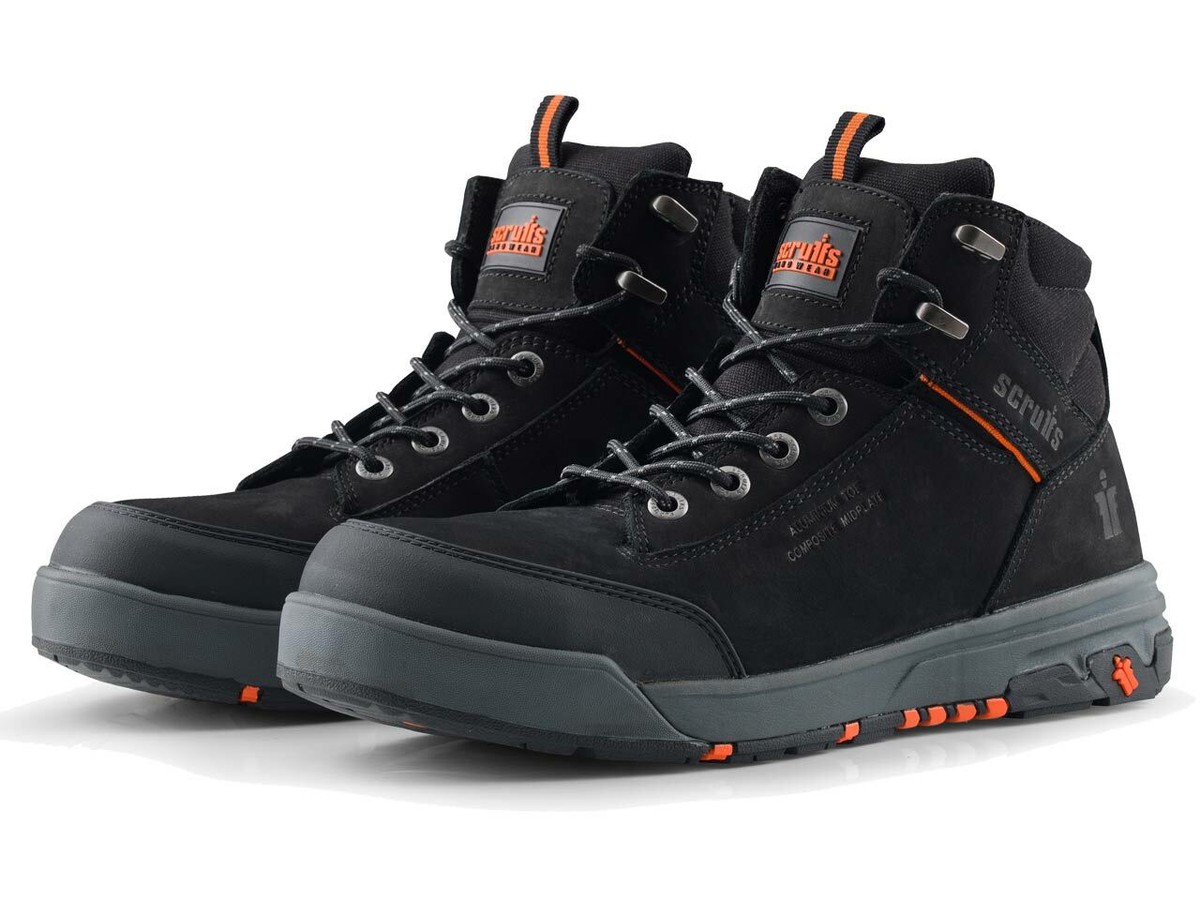 Scruffs Switchback Safety Work Boots 2021 Model Premium Footwear  Black
