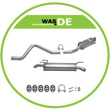 Auspuffanlage Opel Astra F Caravan (T92) 1.4 1.6 1.7 TD Auspuff mit Anbausatz
