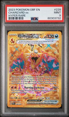 2023 PokéMon TCG Charizard EX #228 Hyper Rare PSA 9 | eBay