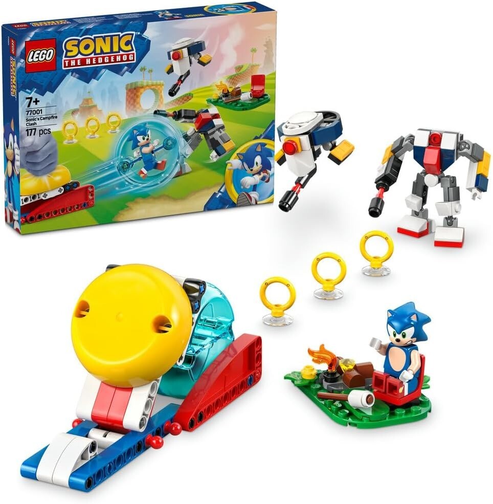 LEGO Sonic: Sonic's Campfire Clash #77001 New 177 Pieces Japan