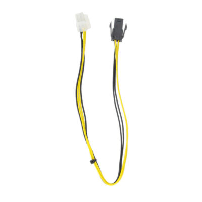 Desktop CPU Power Supply 4PIN Extension Cord Computer 4Pin Cable 35cm #T5