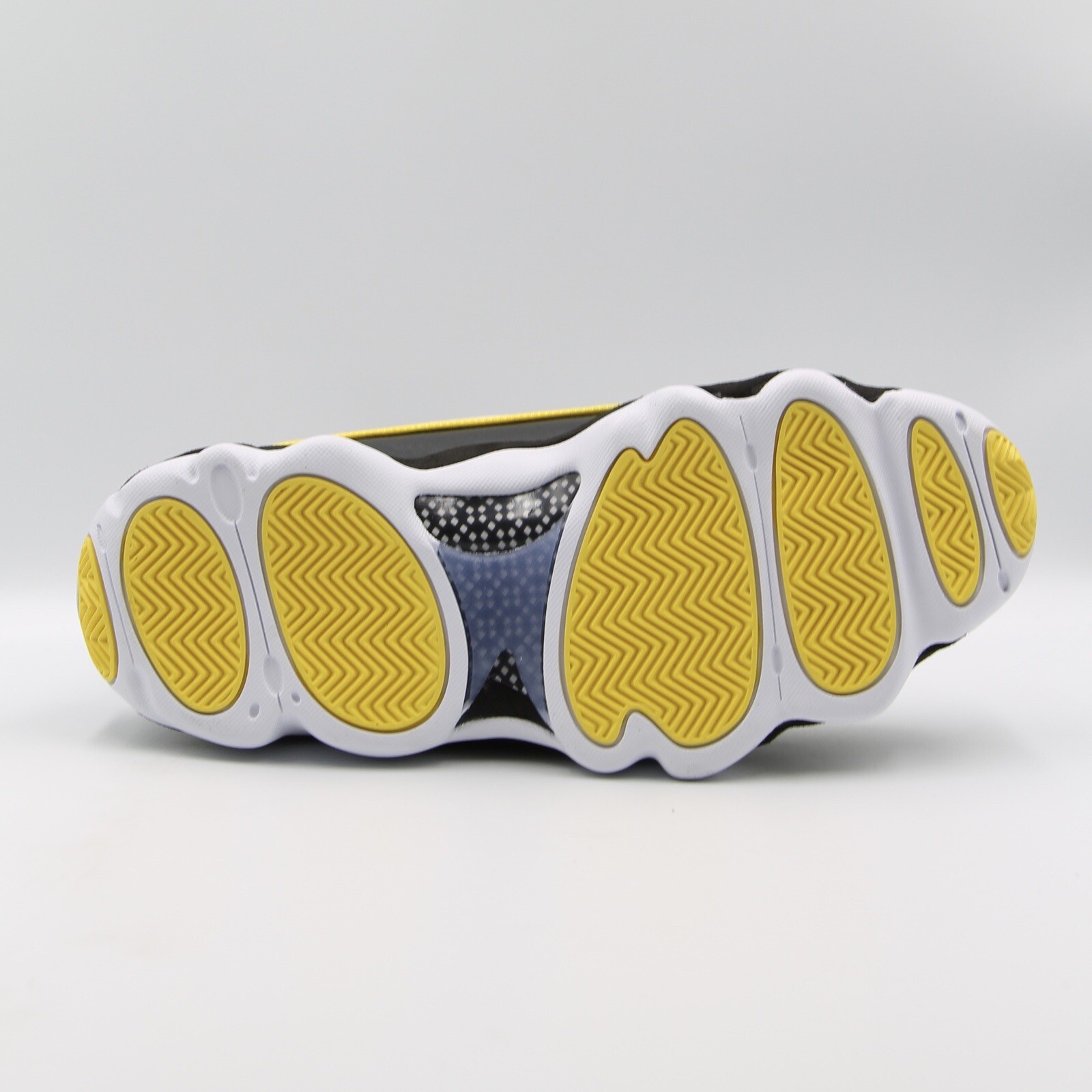 Nike Jordan Pro Strong Mens Basketball Shoes White Tour Yellow Black