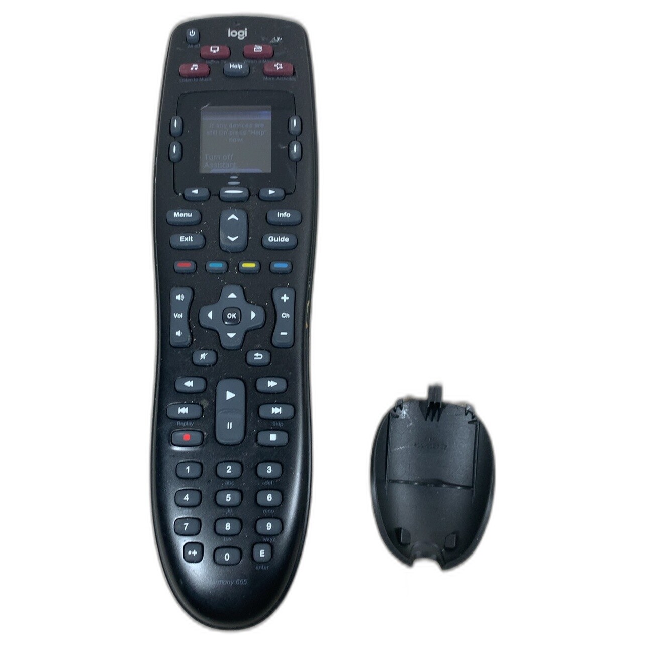 Logitech Logi Harmony 665 Universal Remote Control TESTED WORKING | eBay