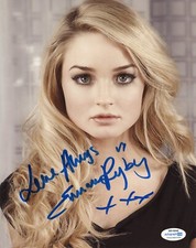 Emma Rigby Sexy Autographed Signed 8x10 Photo ACOA