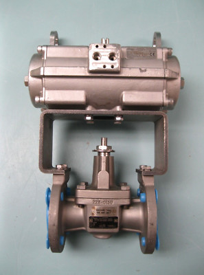 1-1/2'' 150# McCanna Flowserve SS Actuated Ball Valve NEW P26