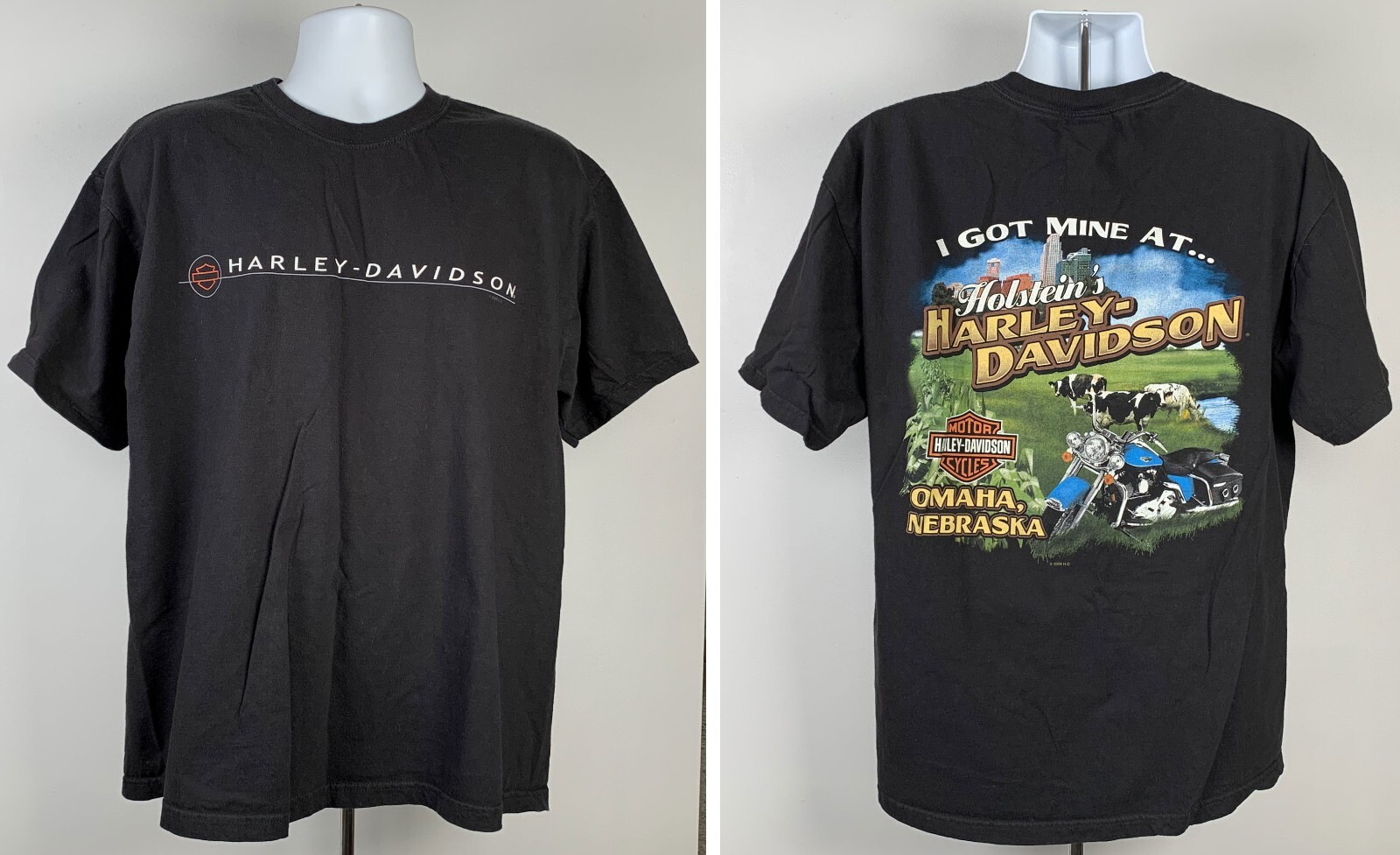 Harley Davidson I Got Mine at Holsteins Omaha Cows T … Gem