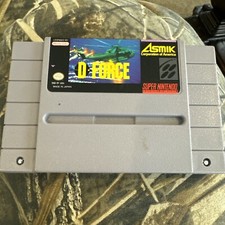 D-Force - Authentic & Tested SNES Super Nintendo Video Game Cartridge