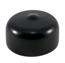 Caplugs HVC-875-8 HVC Series – Flexible Round Caps 2500 Pack, Black Vinyl 0.875"