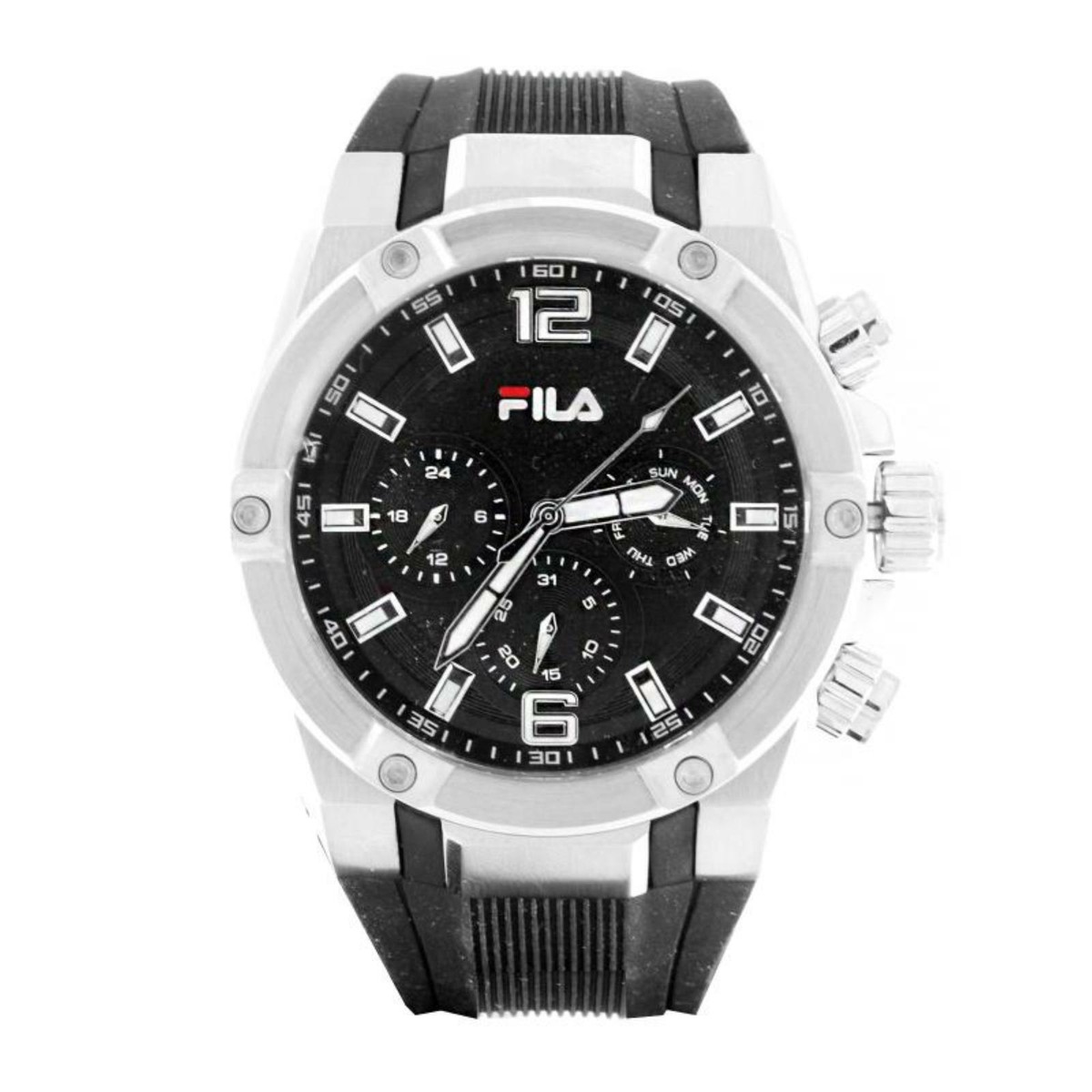 Orologio Uomo Cronografo FILA 38-843-002 Argento con Cinturino in