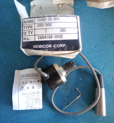 New In Box NEMICON OVW2-20-2HC Rotary Encoder Type 050-00E 2000P/R E004189-050E
