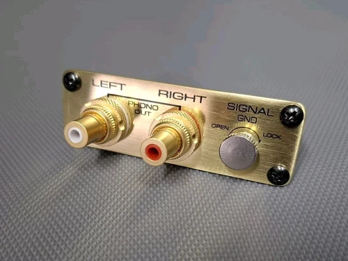 Signal panel RCA for turntable HIGH QUALITY