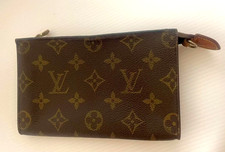 Louis Vuitton Monogram Bucket Gm Accessory Pouch Lv Mini Pouch Auth