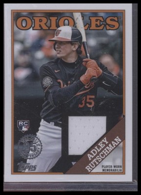 2023 Topps #88R-ARU Adley Rutschman 1988 35th Patch