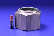 Navy Ship Marine HUGE Nickel Copper / Monel Self Locking Lock Nut 1&frac34;&rdquo;-5 UNJC-3B
