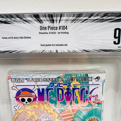 BGS 9.0 One Piece #104 Vol 104 2022 1st Printing Edition Graded
