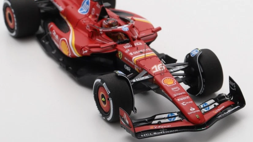 LOOK SMART, FERRARI SF-24 #16 3° GP Abu Dhabi 2024 C.LECLERC, 1/43,  LOSLSF1072 - Immagine 3 di 4