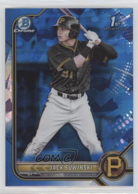 2022 Bowman Sapphire Edition Chrome Prospects Jack Suwinski #BCP-84 z6b