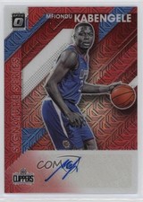 2019-20 Donruss Optic Signature Series Choice Prizm Mfiondu Kabengele Auto 0s5s