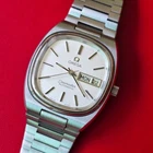 VINTAGE 1980  MEN  OMEGA  SEAMASTER  CAL  1020   AUTOMATIC  DAY  DATE  SERVICED