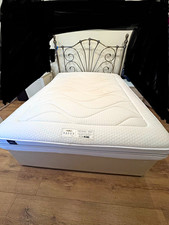Salus Viscocool 1200 kingsize Pocket Spring Mattress 1200 Springs Medium White
