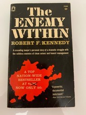 The Enemy Within by Robert F Kennedy 1960 First PB Edition Popular Library