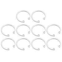 Quarkzman 10 StüCk Sprengringe 42Mm Innen-Sicherungsring Federring 304 Edelstahl