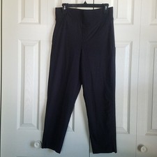 KIRKLAND Signature Ankle Pant Black 4-Way Stretch Womens Small