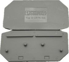 44x Phoenix Contact 0321022 D-URTK/SS End Cap