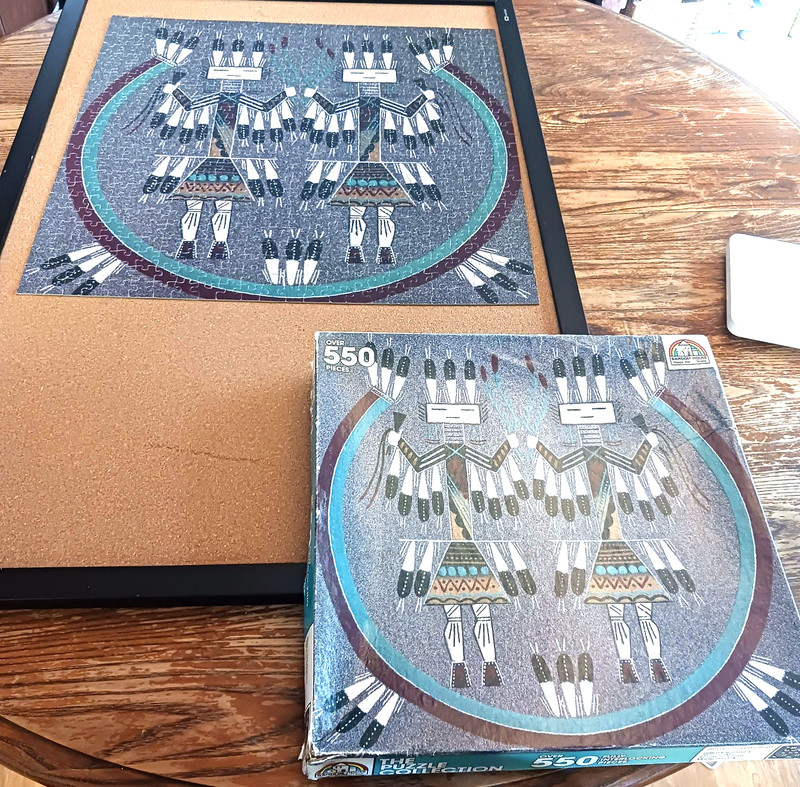 Navajo Sand Painting Vintage Puzzle Collection 1989 Random House 550 pc