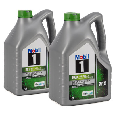 10L Mobil 1 ESP FORMULA P 5W-30 Motoröl MB 229.31/51/52 dexos2 PSA B71 2290/2297