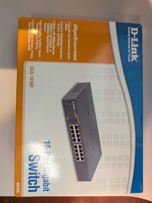 D-Link  DGS (DGS1016D) 16-Ports External Switch Managed