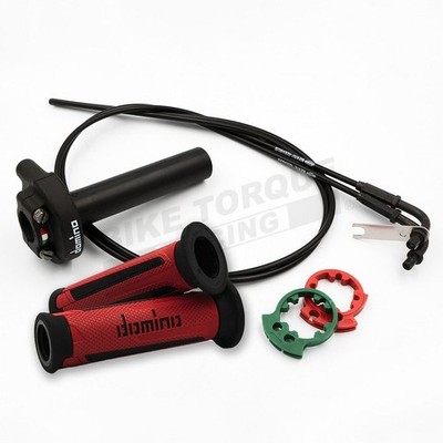 Domino XM2 Quick Action Gasgriffset mit A350 Griffen passend für Yingang Bikes
