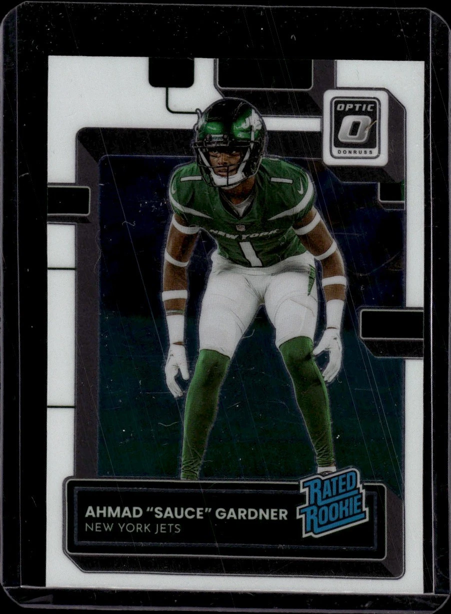 2022 Donruss Optic #228 Ahmad "Sauce" Gardner New York Jets Rookie