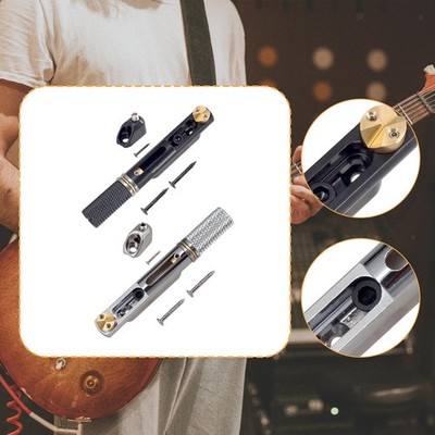 Headless Gitarrensteg Split Saitenhalter für Folkgitarren Konzertgitarren