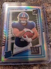 2025 Cam Scattebo 2 Pack Donruss Silver and Select Silver