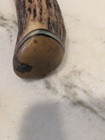 J.W.B. JOHN W BUDGEN SKINNER  W GUT HOOK KNIFE STAG HANDLE W/ LEATHER SHEATH VTG — photo 6