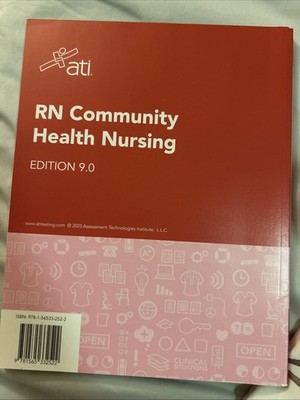 RN Community Health Nursing Edition 9.0 Book by ATI