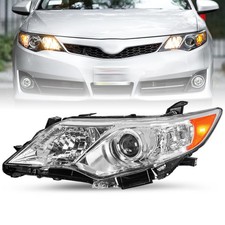 Headlight Left Driver Side Compatible with 2012-2014 Toyota Camry