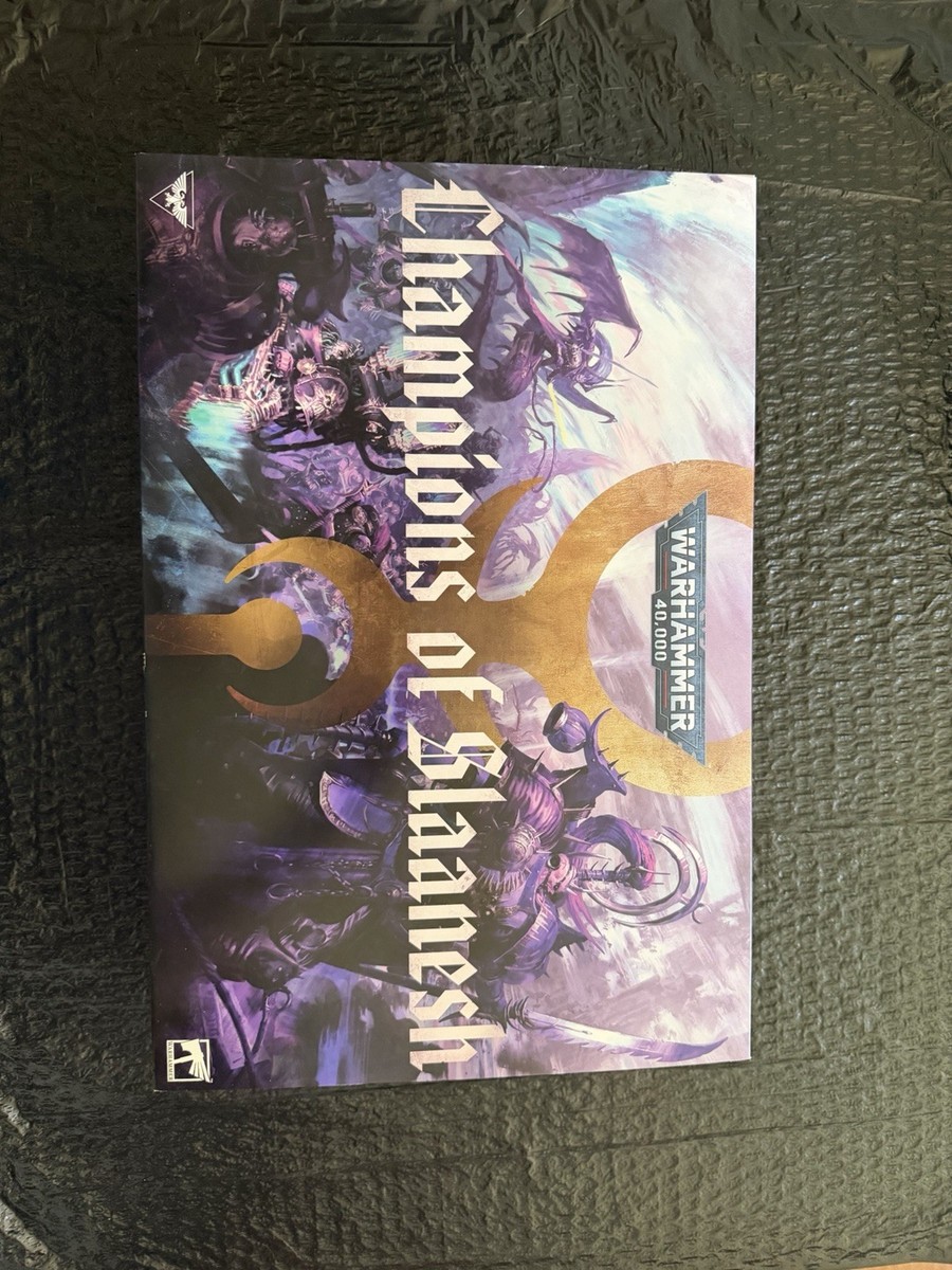 Emperors Children Champions of Slaanesh army box. Games Workshop 