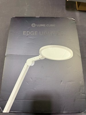 LUME CUBE Edge 2.0 LED Desk Lamp | Dimmable Home Office Desk Light with USB C...