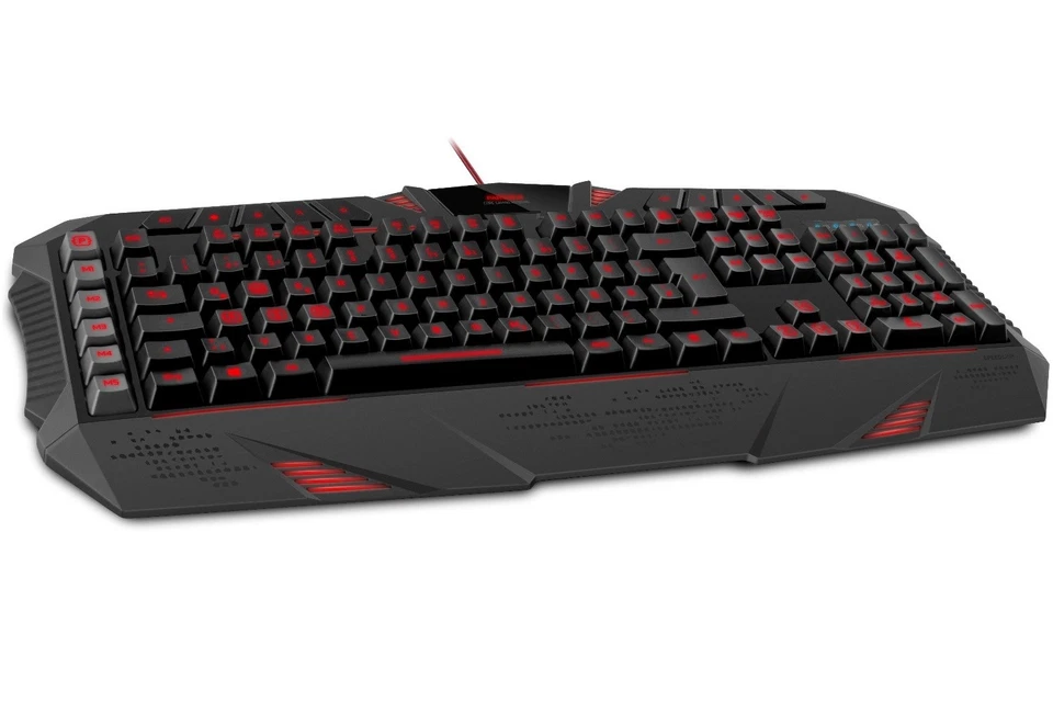 Speedlink USB LED Gaming Tastatur QWERTY Italien IT Italienisch Keyboard-Layout - Bild 2 von 4