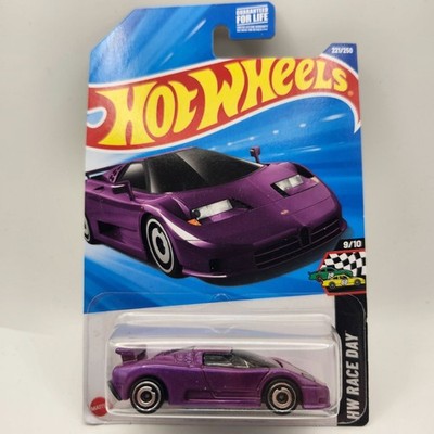 Hot Wheels 94 Bugatti EB110 SS Purple HW Race Day 9/10 221/250