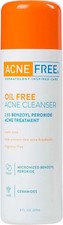 Acne Free Oil-Free Acne Cleanser, Benzoyl Peroxide 2.5 Acne Face Wash