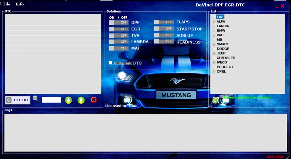 Davinci Software DPF EGR ADBLUE 1.0.30 - Immagine 2 di 2