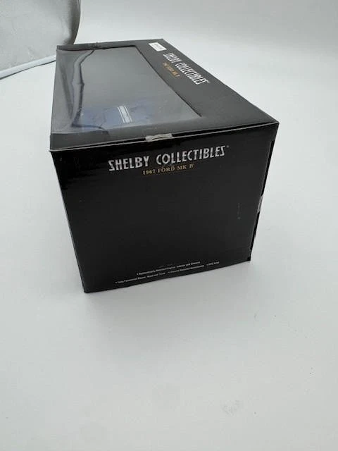 SHELBY COLLECTIBLES 1:18 福特 GT MKIV #4 1967 LE MANS 死亡蓝色 426 罕见 — 第 4/4 张图片