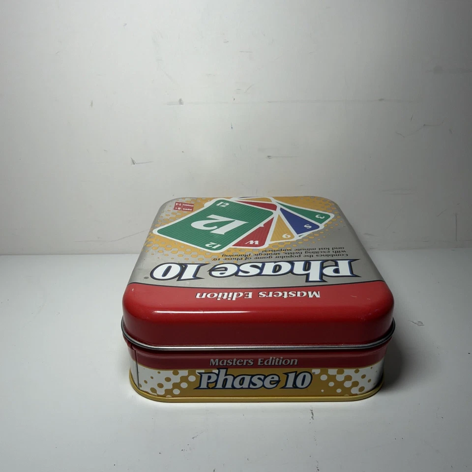 Fundex Phase 10 Masters Edition in Tin (COMPLETE) - Image 4 of 4