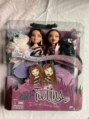 Unopened Bratz Twins Phoebe Roxxi Doll 2004 with Clothes and Accessories NOS