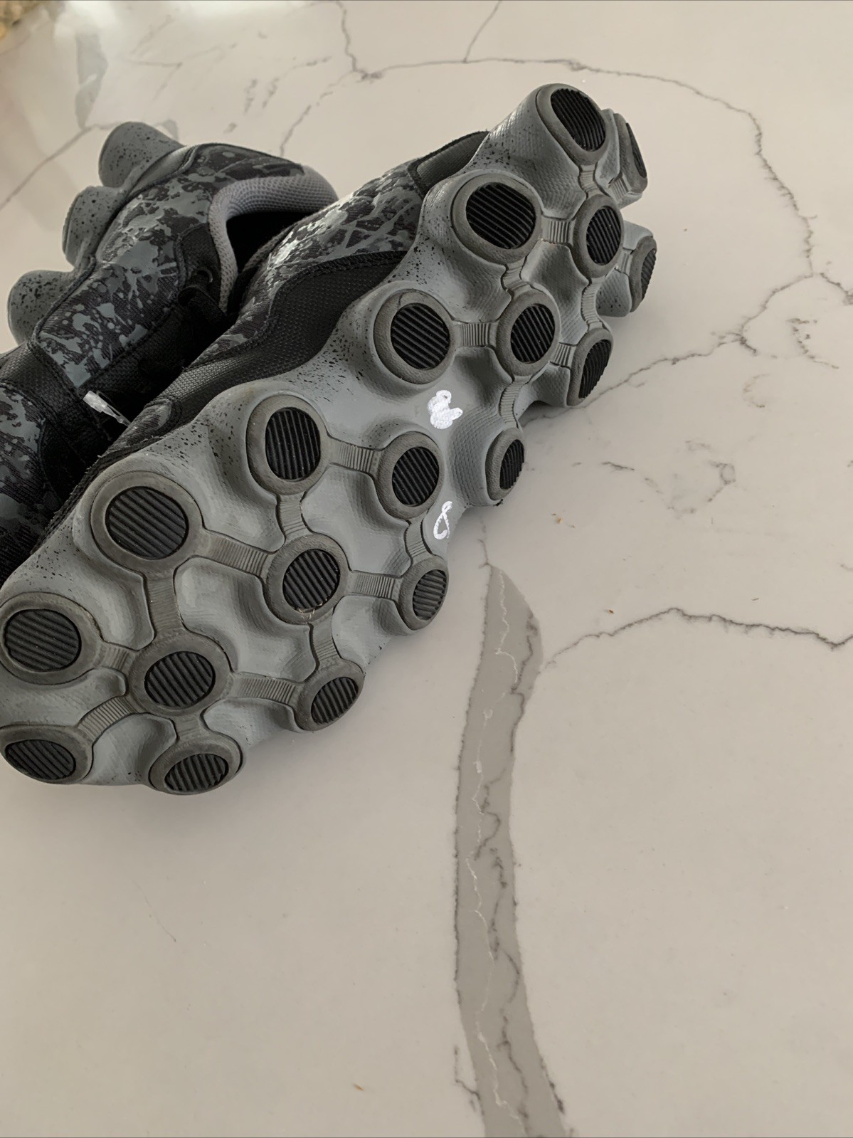 Men’s US 7 REEBOK ATV 19 Gray Black  All Terrain Running Shoes Drip Splatter thumbnail 9