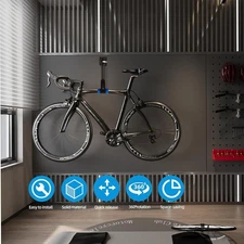 Urban Deco Bike Repair Stand Bench Mount Bike Stand Wall Mounted Bike Work Stand